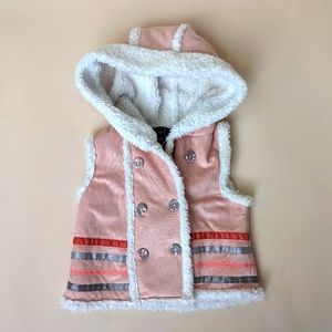 Cynthia Rowley Baby Faux Fur Suede Vest